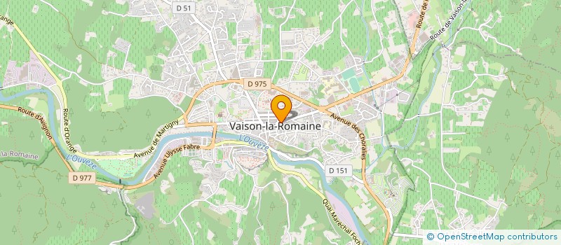 localisation de l'entreprise MONSIEUR JEAN BOURDIL  VAISON-LA-ROMAINE