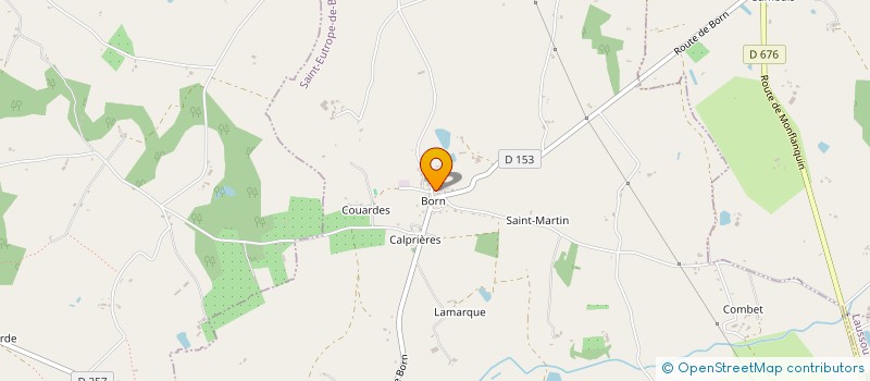 localisation de l'entreprise MONSIEUR JEAN BOURDIL  SAINT-EUTROPE-DE-BORN