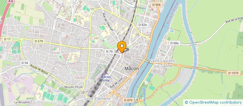 localisation de l'entreprise MONSIEUR JEAN BOURDON à MACON