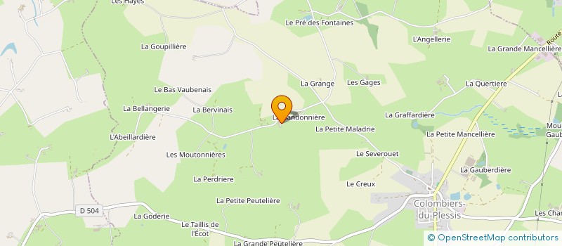 localisation de l'entreprise MONSIEUR JEAN BOURDON  HERCE