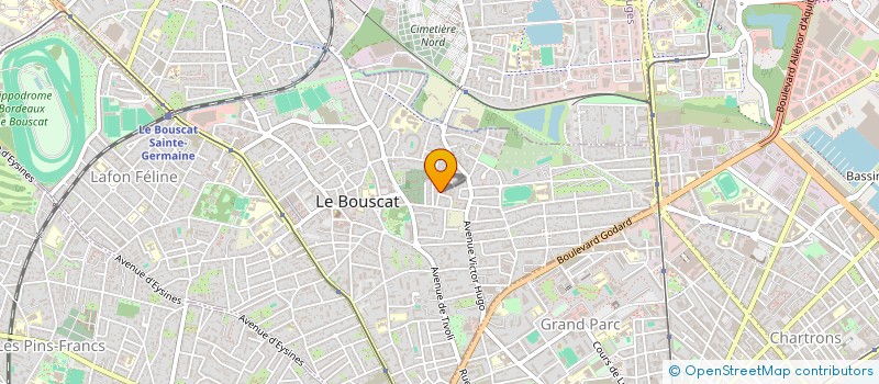localisation de l'entreprise MONSIEUR JEAN BOURDONCLE à LE BOUSCAT