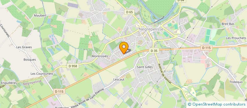 localisation de l'entreprise MONSIEUR JEAN BOURDONCLE à VAISSAC