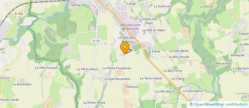 localisation de l'entreprise MONSIEUR JEAN BOURDONNAIS à PLEVEN