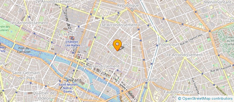 localisation de l'entreprise MONSIEUR JEAN BOURGAIN  PARIS