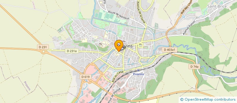 localisation de l'entreprise MONSIEUR JEAN BOURGENO  PROVINS