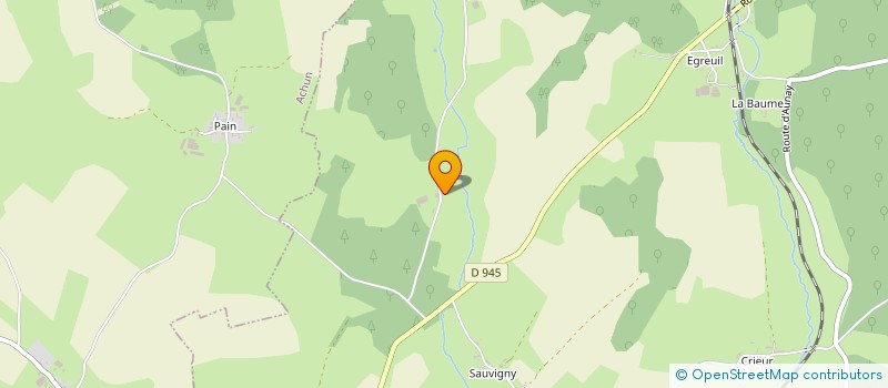 localisation de l'entreprise MONSIEUR JEAN BOURGEOIS  AUNAY-EN-BAZOIS