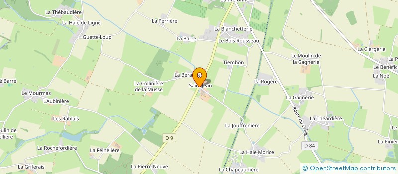 localisation de l'entreprise MONSIEUR JEAN BOURGEOIS à LIGNE