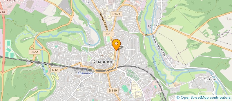 localisation de l'entreprise MONSIEUR JEAN BOURGEOT à CHAUMONT