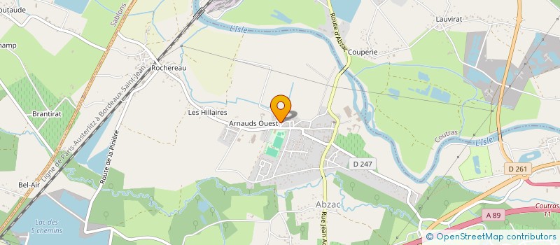 localisation de l'entreprise MONSIEUR JEAN BOURGES  GUITRES