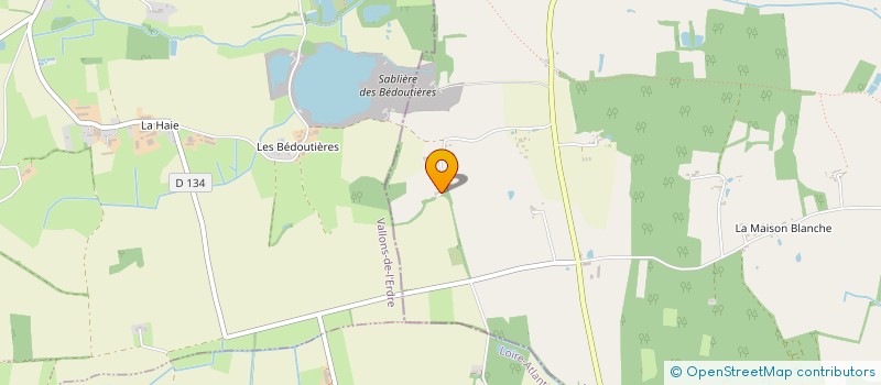 localisation de l'entreprise MONSIEUR JEAN BOURGET  VAL D'ERDRE-AUXENCE