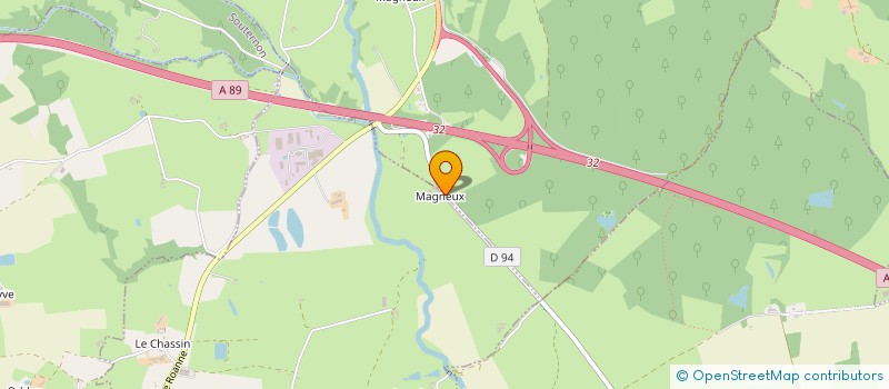 localisation de l'entreprise MONSIEUR JEAN BOURGIER  VEZELIN-SUR-LOIRE