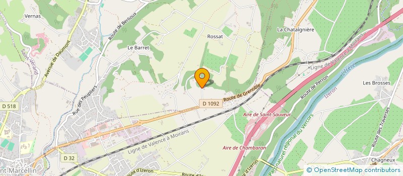localisation de l'entreprise MONSIEUR JEAN BOURGOGNE à SAINT-VERAND