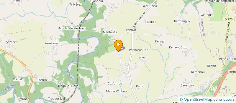 localisation de l'entreprise MONSIEUR JEAN BOURHIS à QUIMPER