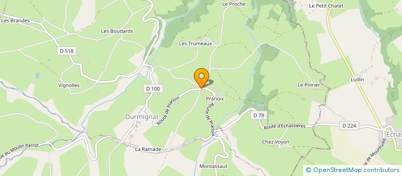 localisation de l'entreprise MONSIEUR JEAN BOURNAT  DURMIGNAT