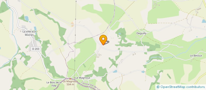 localisation de l'entreprise MONSIEUR JEAN BOURSAUD  PREVERANGES