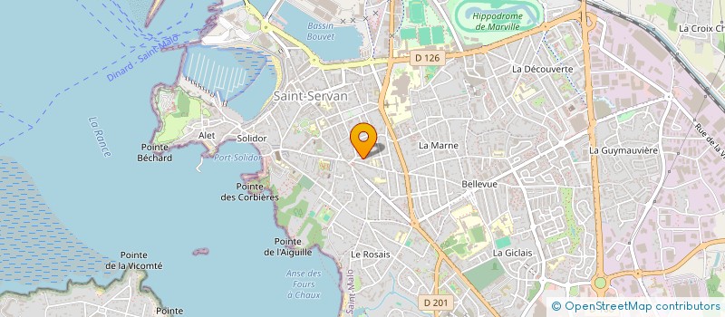 localisation de l'entreprise MONSIEUR JEAN BOURSIN  VITRE