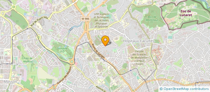 localisation de l'entreprise MONSIEUR JEAN BOUSQUET à MONTPELLIER