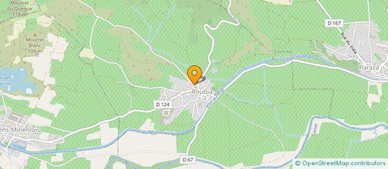 localisation de l'entreprise MONSIEUR JEAN BOUSSIEUX  ROUBIA