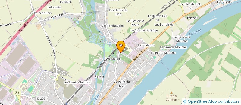 localisation de l'entreprise MONSIEUR JEAN BOUTEILLY à MEUNG-SUR-LOIRE