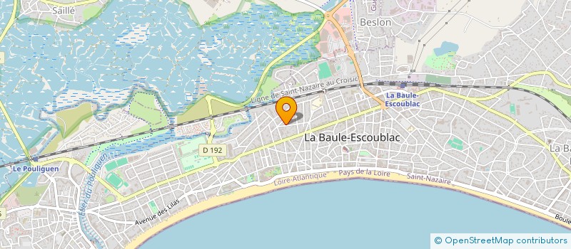 localisation de l'entreprise MONSIEUR JEAN BOUTET à LA BAULE-ESCOUBLAC