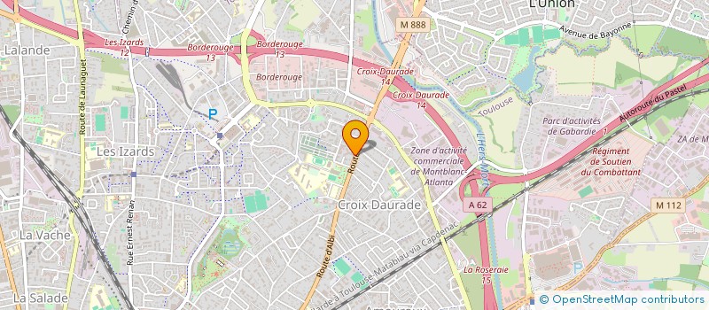 localisation de l'entreprise MONSIEUR JEAN BOUTET à TOULOUSE