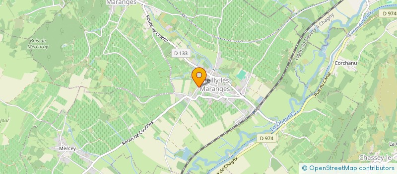 localisation de l'entreprise MONSIEUR JEAN BOUTHENET  CHEILLY-LES-MARANGES