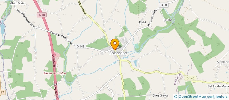 localisation de l'entreprise MONSIEUR JEAN BOUTIN  BOISREDON
