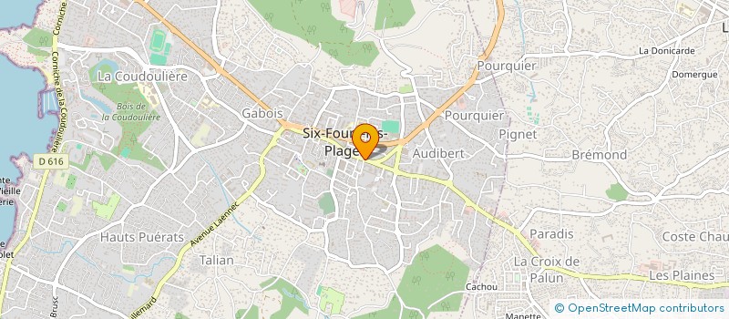 localisation de l'entreprise MONSIEUR JEAN BOUTONNE à SIX-FOURS-LES-PLAGES