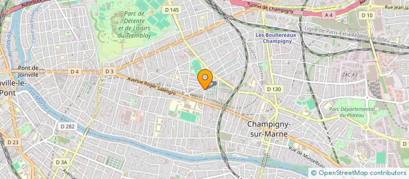 localisation de l'entreprise MONSIEUR JEAN BOUTOUYRIE à CHAMPIGNY-SUR-MARNE