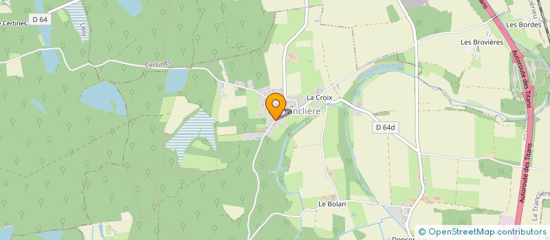 localisation de l'entreprise MONSIEUR JEAN BOUVARD  DRUILLAT