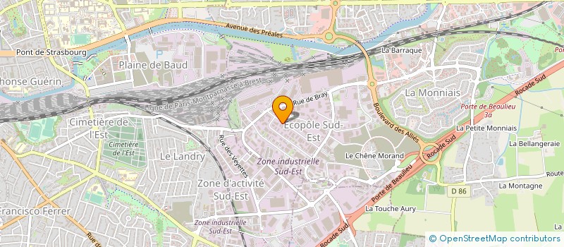 localisation de l'entreprise MONSIEUR JEAN- BOUVET à CESSON-SEVIGNE