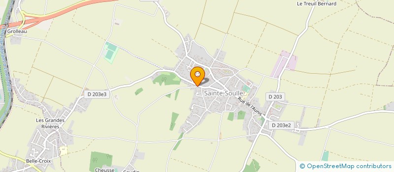 localisation de l'entreprise MONSIEUR JEAN BOUVIER à SAINTE-SOULLE