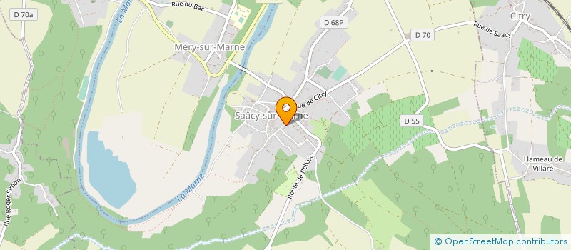 localisation de l'entreprise MONSIEUR JEAN BOUVRANDE à SAACY-SUR-MARNE