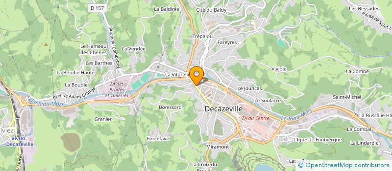 localisation de l'entreprise MONSIEUR JEAN BOUYJOU  DECAZEVILLE