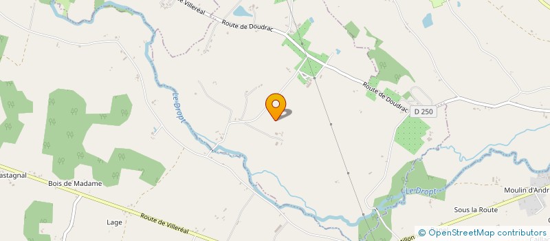 localisation de l'entreprise MONSIEUR JEAN BOUYOU  MAZIERES-NARESSE