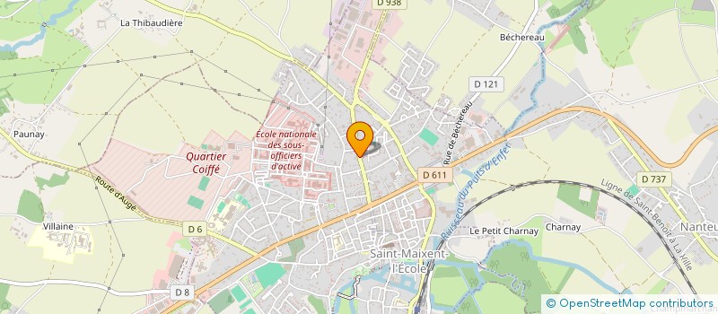 localisation de l'entreprise MONSIEUR JEAN BOUYSSOU à SAINT-MAIXENT-L'ECOLE