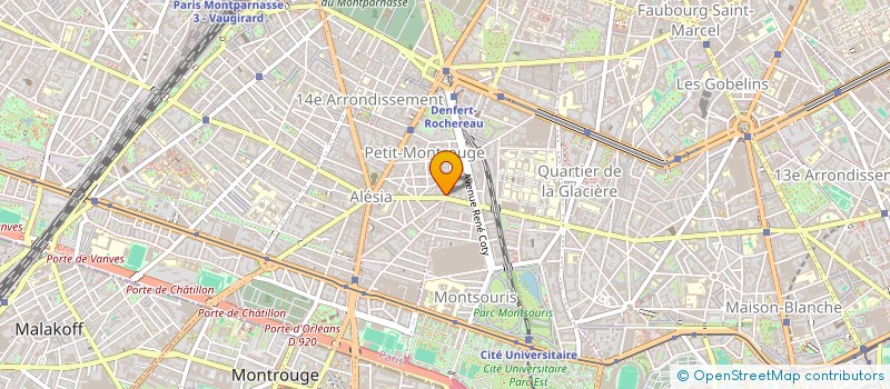 localisation de l'entreprise MONSIEUR JEAN BOUZIAT  PARIS