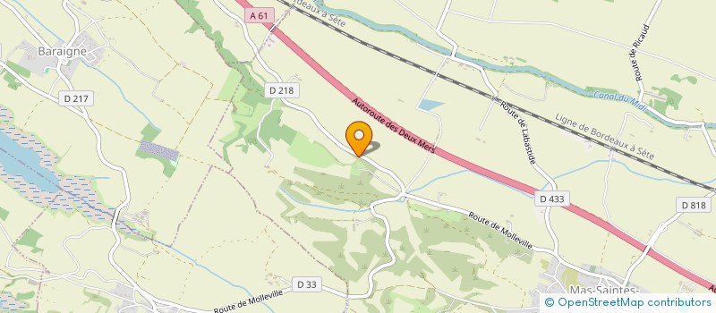 localisation de l'entreprise MONSIEUR JEAN BOYA  CASTELNAUDARY