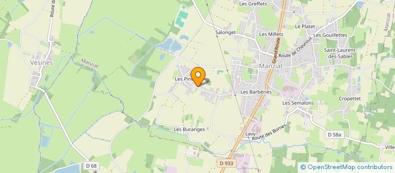 localisation de l'entreprise MONSIEUR JEAN BOYAT à MANZIAT