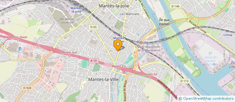 localisation de l'entreprise MONSIEUR JEAN BOYE à MANTES-LA-VILLE