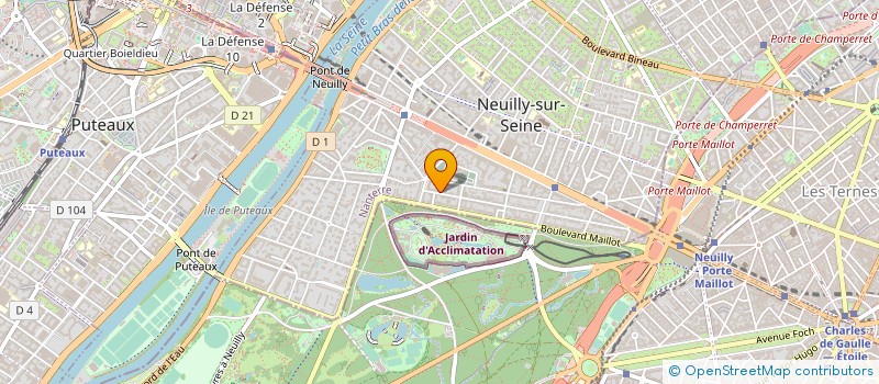 localisation de l'entreprise MONSIEUR JEAN BOYER à NEUILLY-SUR-SEINE