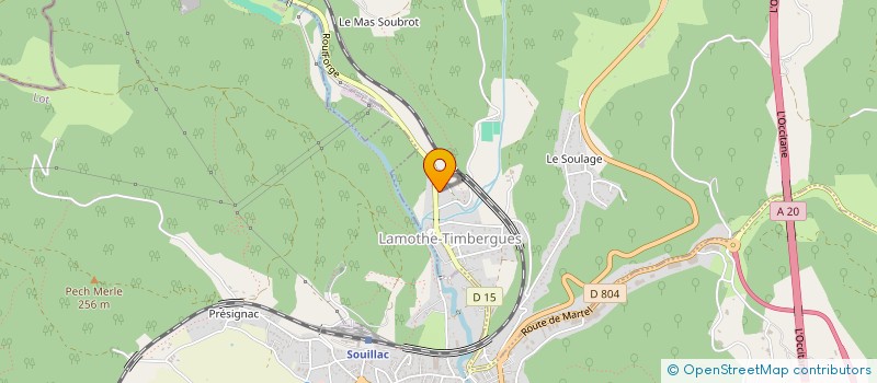 localisation de l'entreprise MONSIEUR JEAN BOYER  LACHAPELLE-AUZAC