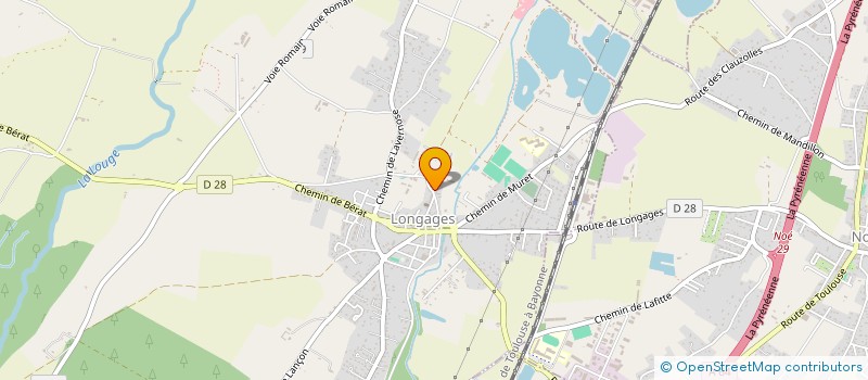 localisation de l'entreprise MONSIEUR JEAN BOZZA  LONGAGES