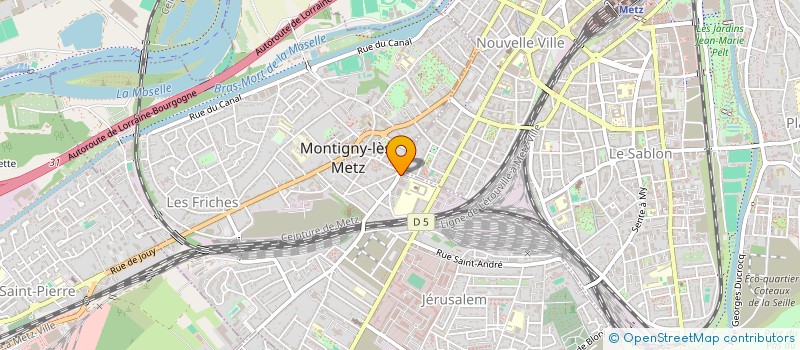 localisation de l'entreprise MONSIEUR JEAN BRACCO à MONTIGNY-LES-METZ