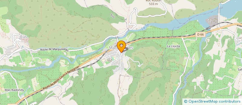 localisation de l'entreprise MONSIEUR JEAN BRACHER  MARQUIXANES