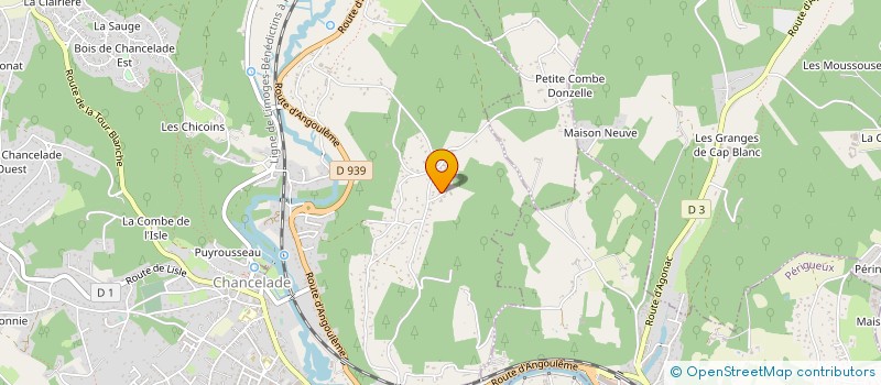 localisation de l'entreprise MONSIEUR JEAN BRACHET à CHANCELADE