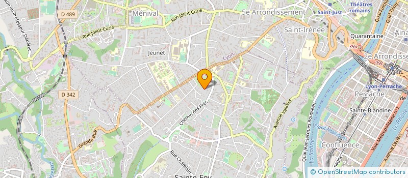 localisation de l'entreprise MONSIEUR JEAN BRAGARD à SAINTE-FOY-LES-LYON