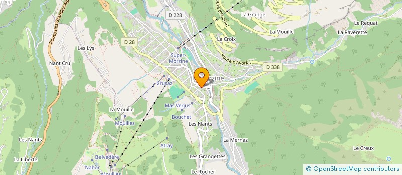 localisation de l'entreprise MONSIEUR JEAN BRAIZE  MORZINE