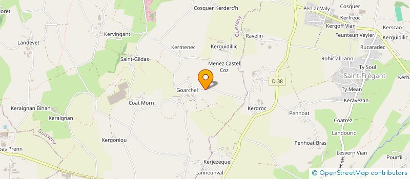 localisation de l'entreprise MONSIEUR JEAN BRAMOULLE  GUISSENY