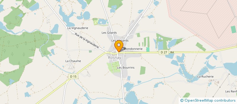 localisation de l'entreprise MONSIEUR JEAN BRANDT à ROSNAY